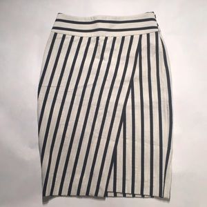 On hold - NWT Ann Taylor Stripped Skirt